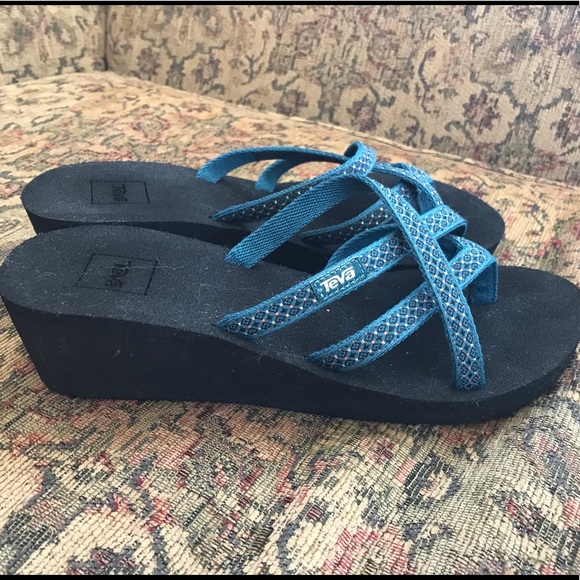 teva women's mush mandalyn ola wedge sandal